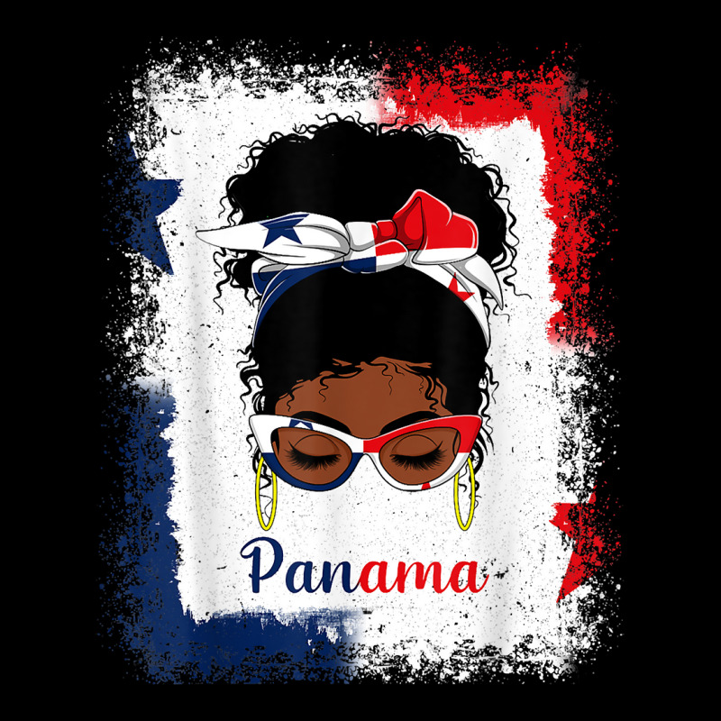 Messy Bun Panamanian Panama Flag Womens Woman Girl T Shirt Youth Hoodie by cm-arts | Artistshot