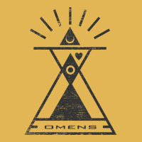 Omens - Typography And Geometry Vintage Hoodie And Short Set | Artistshot