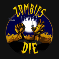 Zombies Never Die Graveyard Zombie Hands Halloween Atv License Plate | Artistshot