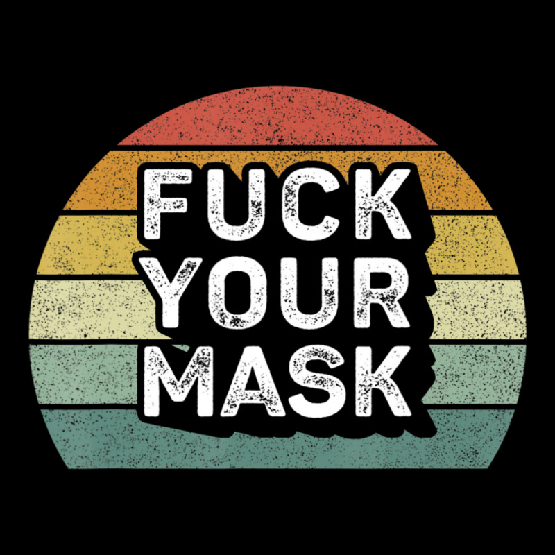 Retro Fuck Your Mask Zipper Hoodie | Artistshot