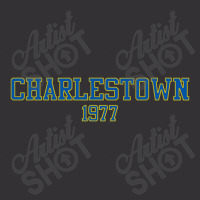 Charlestown 1977 (white Variant)   Slap Shot Vintage Hoodie | Artistshot