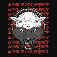 Wolf In Sheep's Clothing Beware False Prophets T Shirt Crop Top | Artistshot