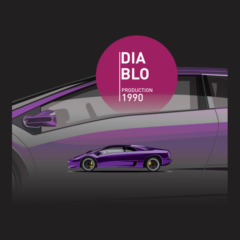 Supercar Diablo Production 1990 T-shirt | Artistshot