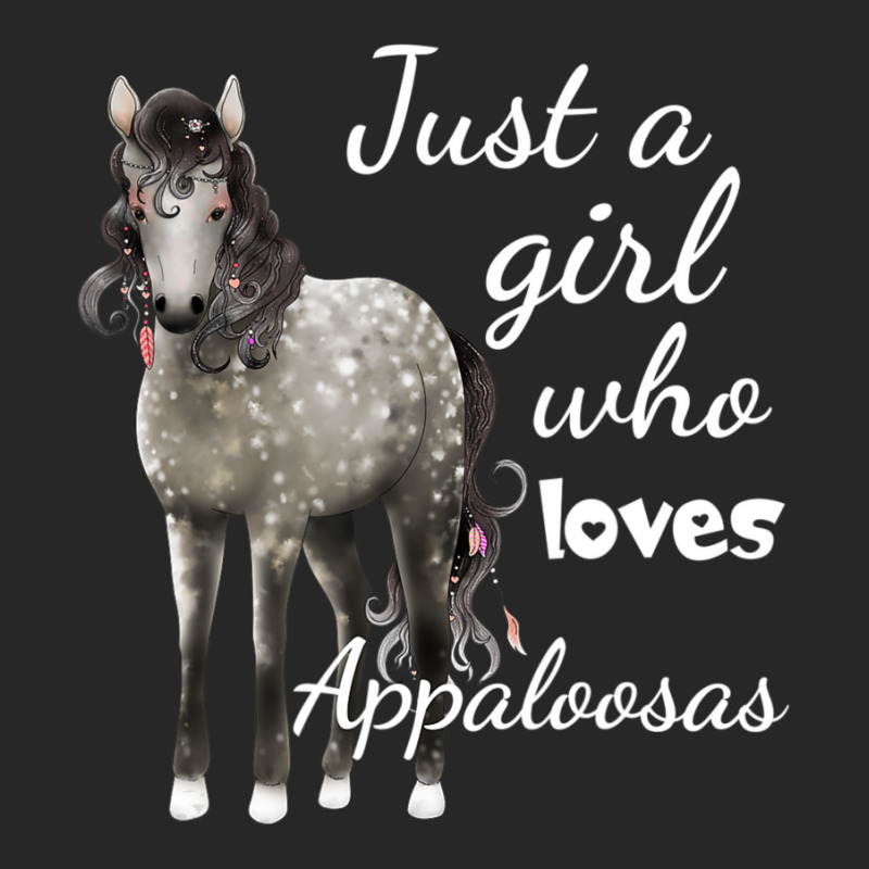 Just A Girl Who Loves Appaloosa Horses Gift Men's T-shirt Pajama Set | Artistshot