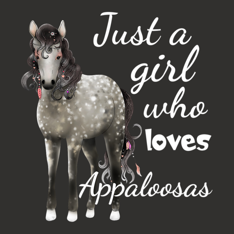 Just A Girl Who Loves Appaloosa Horses Gift Champion Hoodie | Artistshot