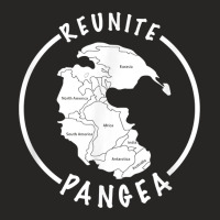 Reunite Pangea Funny Geology T-shirt For Geologist Ladies Fitted T-shirt | Artistshot