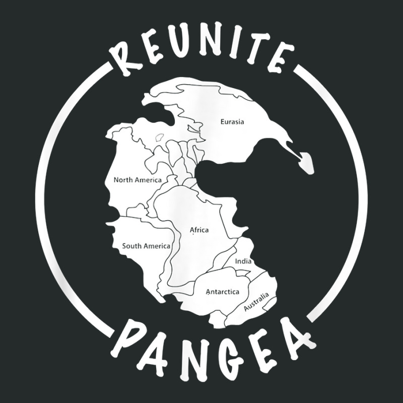 Reunite Pangea Funny Geology T-shirt For Geologist Women's Triblend Scoop T-shirt by cm-arts | Artistshot