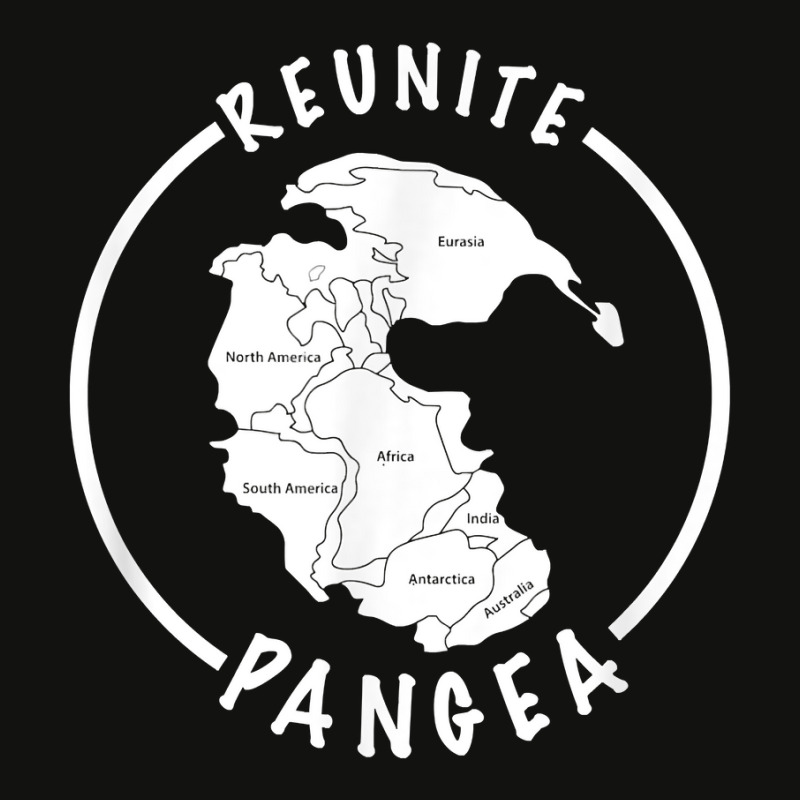 Reunite Pangea Funny Geology T-shirt For Geologist Scorecard Crop Tee by cm-arts | Artistshot