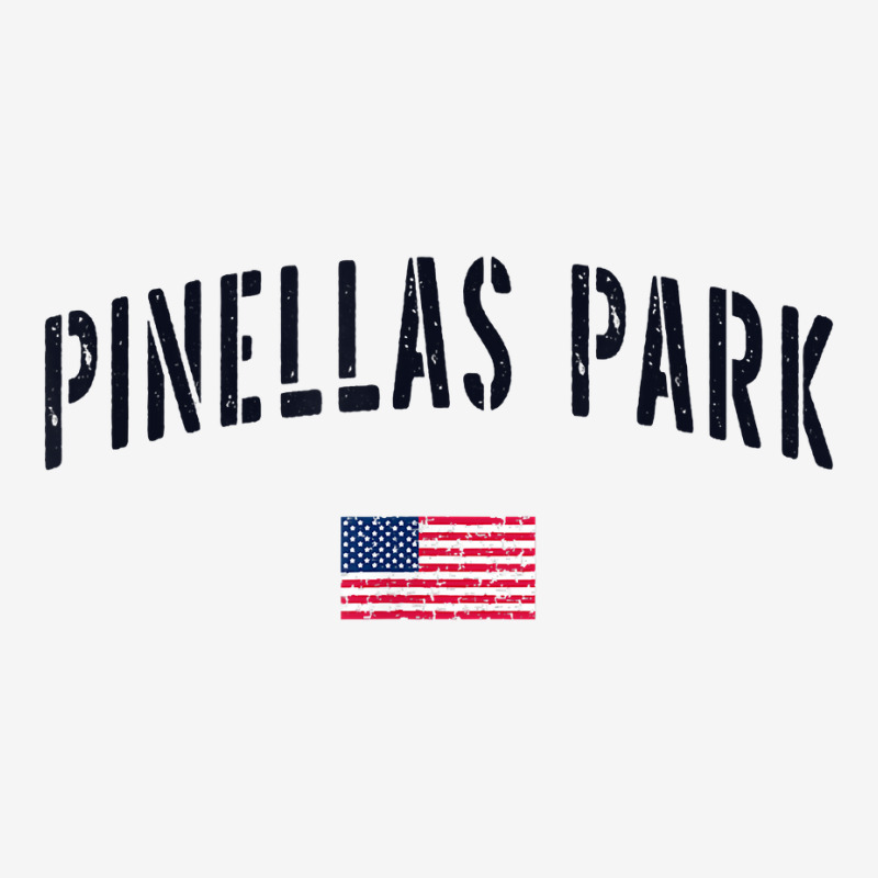 Patriotic Usa Flag Stencil Pinellas Park Fl T Shirt Adjustable Cap | Artistshot