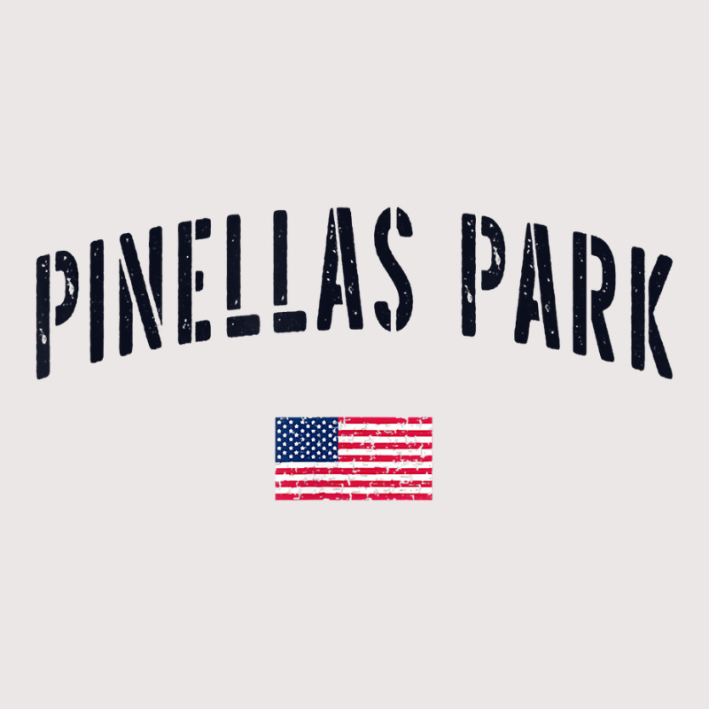 Patriotic Usa Flag Stencil Pinellas Park Fl T Shirt Pocket T-shirt | Artistshot