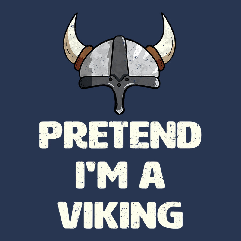 Pretend I M A Viking Costume Funny Halloween Party Men Denim Jacket | Artistshot