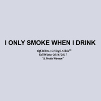 I Only Smoke When I Drink [tw] Fleece Short | Artistshot