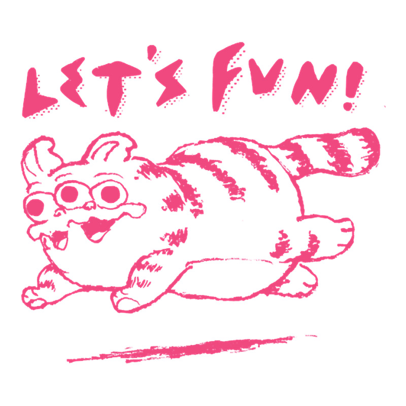 Let's Fun! Pink Sticker | Artistshot