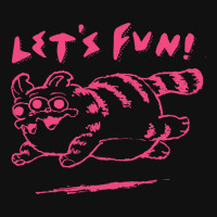 Let's Fun! Pink Mousepad | Artistshot