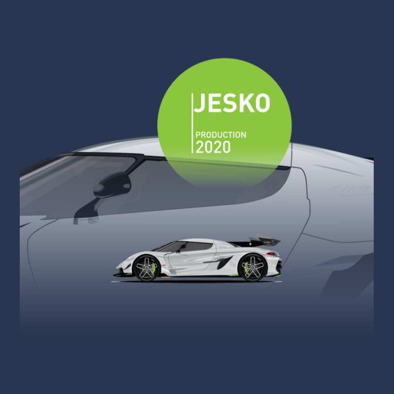 Supercar Jesko Production 2020 Men Denim Jacket | Artistshot