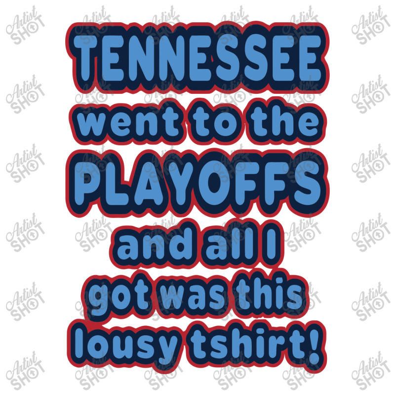 Tennessee Went To The Playoffs! Maternity Scoop Neck T-shirt by wekdalipun | Artistshot