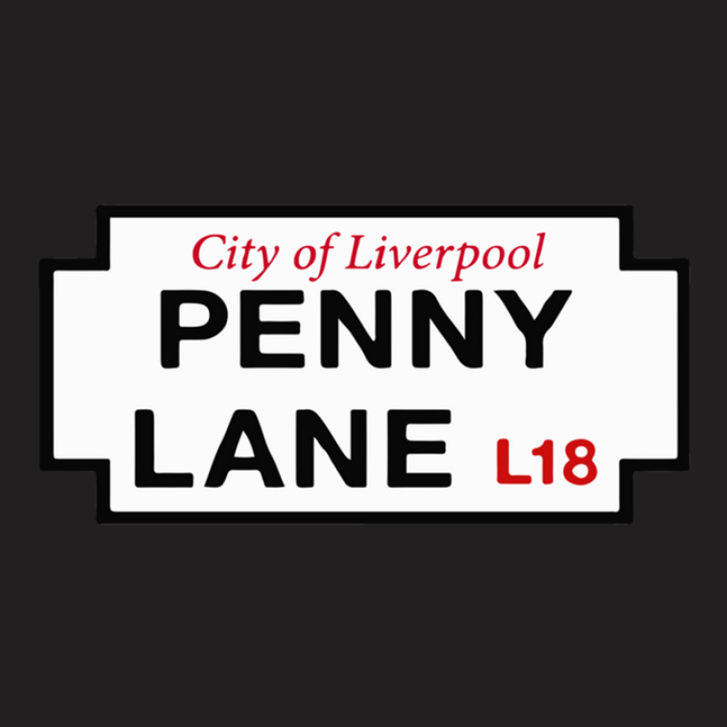 Penny Lane Sign T-shirt | Artistshot