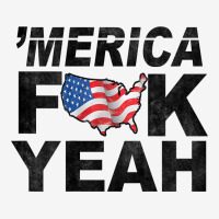 Merica Fuck Yeah Usa Flag 4th Of July Patriotic Classic T-shirt | Artistshot