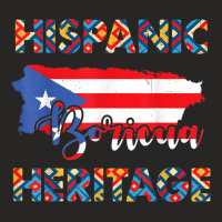 National Hispanic Heritage Month Puerto Rico Ladies Fitted T-shirt | Artistshot