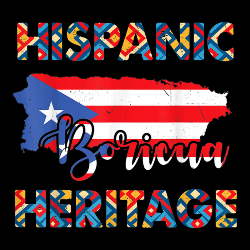 National Hispanic Heritage Month Puerto Rico Maternity Scoop Neck T-shirt by cm-arts | Artistshot