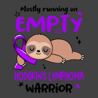 Hodgkins Lymphoma Awareness T  Shirt Mostly Running On Empty Hodgkin's Vintage T-shirt | Artistshot