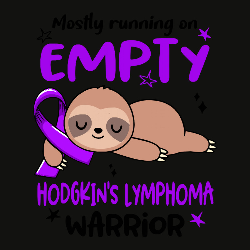 Hodgkins Lymphoma Awareness T  Shirt Mostly Running On Empty Hodgkin's Scorecard Crop Tee by hardlyvagabond | Artistshot