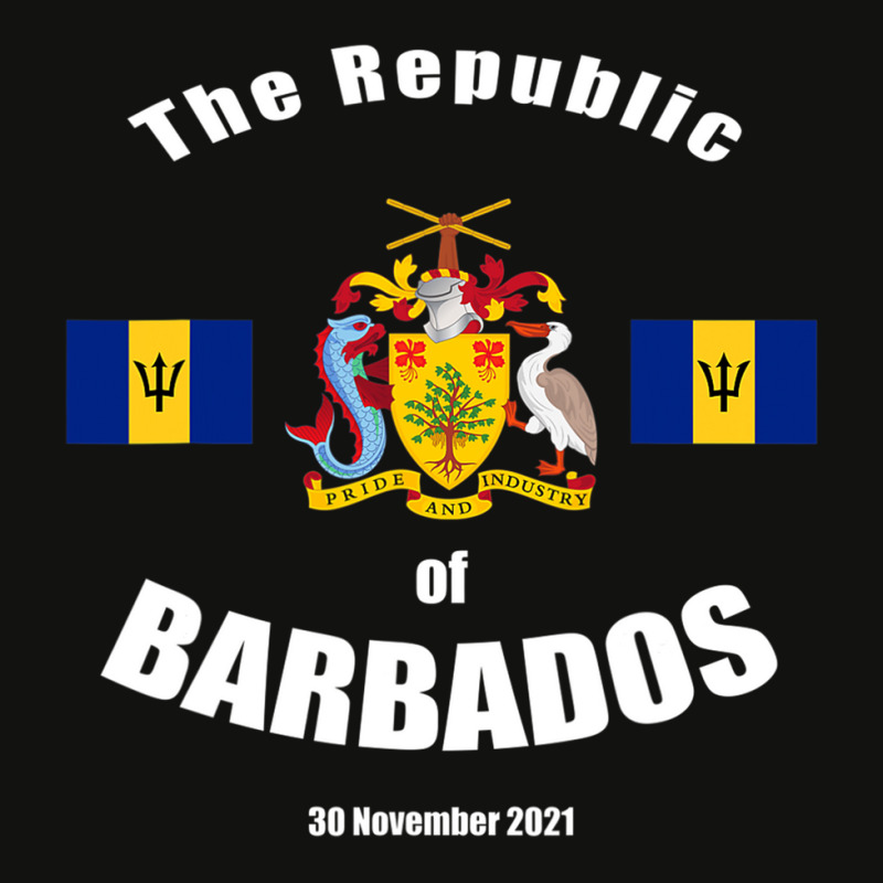 The Republic Of Barbados National Pride Barbadian Love T Shirt Scorecard Crop Tee by MleczynskiShae | Artistshot