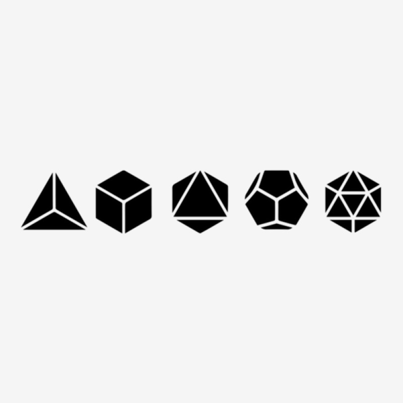 Platonic Solids Building Blocks Of Life Mathematics Metal Print Horizontal | Artistshot