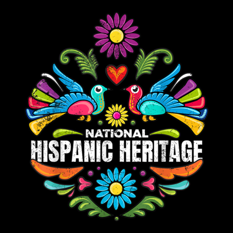 Hispanic Heritage Month Cropped Hoodie by cm-arts | Artistshot