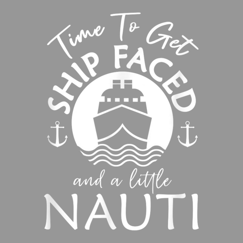 Time To Get Ship Faced And A Little Nauti   Cruise Ship T Shirt Women's V-Neck T-Shirt by cm-arts | Artistshot