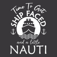 Time To Get Ship Faced And A Little Nauti   Cruise Ship T Shirt Ladies Curvy T-shirt | Artistshot