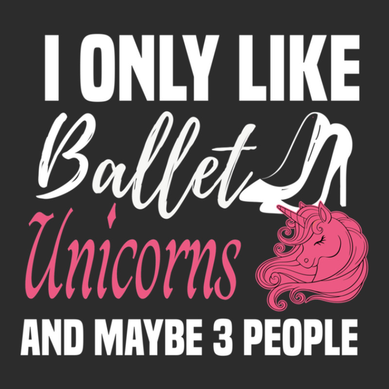 I Only Like Ballet Unicorns And Maybe 3 People   Cute Girly Ballet Dan Exclusive T-shirt by cm-arts | Artistshot