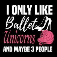 I Only Like Ballet Unicorns And Maybe 3 People   Cute Girly Ballet Dan Men's Long Sleeve Pajama Set | Artistshot