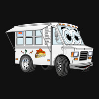 Taco Mini Van Cartoon Metal Print Vertical | Artistshot