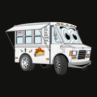 Taco Mini Van Cartoon Scorecard Crop Tee | Artistshot