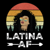 Retro Latina Af Vintage Latinas For Latino Women Pocket T-shirt | Artistshot