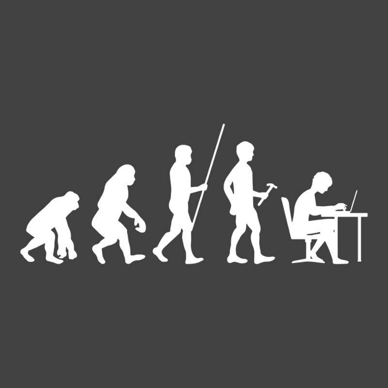 Human Evolution Computer Nerd Vintage T-shirt | Artistshot