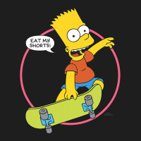 The Simpsons Bart Simpson Eat My Shorts T Shirt Classic T-shirt | Artistshot