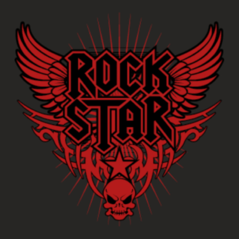 Rock Star Ladies Fitted T-Shirt by MickeyRobison | Artistshot