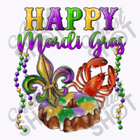 Happy Mardi Gras Fleur De Lis King Cake Crawfish Tank Top | Artistshot