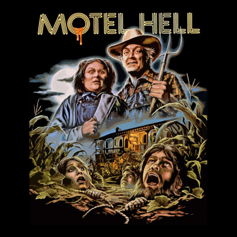 Motel Hell 1 Cropped Hoodie by StarActon | Artistshot