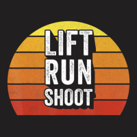 Retro Lift Run Shoo Fitness Gym Workout Vintage T-shirt | Artistshot