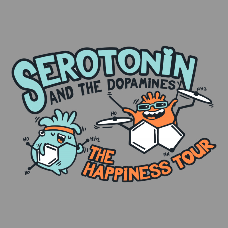 Serotonin & The Dopamines Women's V-Neck T-Shirt by sayasiti | Artistshot