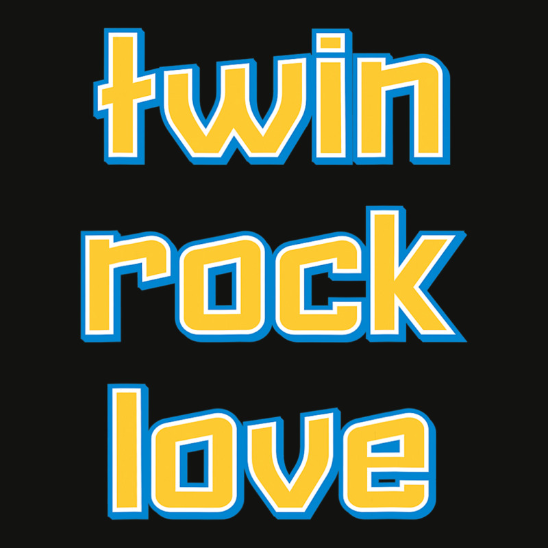 Twin, Rock, Love (virgin Islands) T Shirt Scorecard Crop Tee by MleczynskiShae | Artistshot