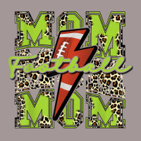 Football Mom, Football Lightning Bolt Leopard Lime Green T Shirt Vintage Hoodie | Artistshot