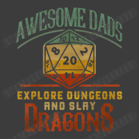 Awesome Dads Explore Dungeons And Slay Dragons Gamer Daddy Men's Polo Shirt | Artistshot