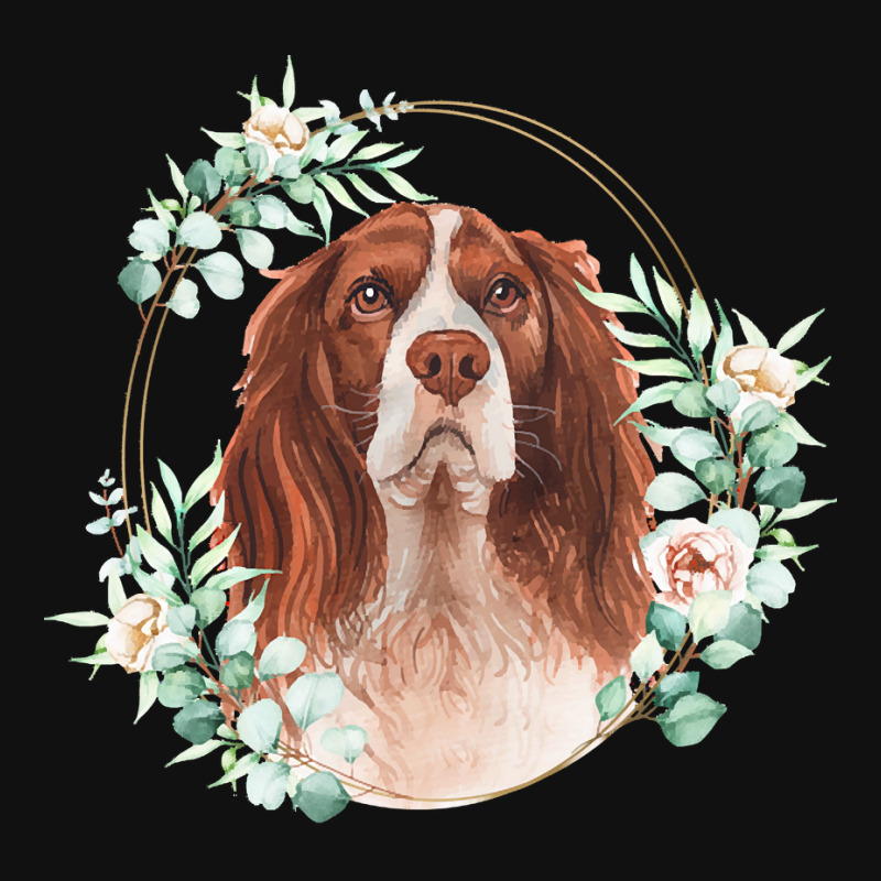 Cocker Spaniel Dog Portrait T  Shirt Cocker Spaniel Dog Baby Bibs by heaneyrickey | Artistshot