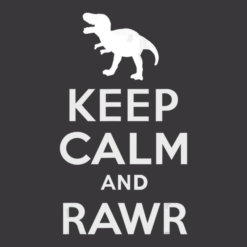 Keep Calm And Rawr T-rex Dinosaur Ladies Curvy T-Shirt by Mata Gibson | Artistshot