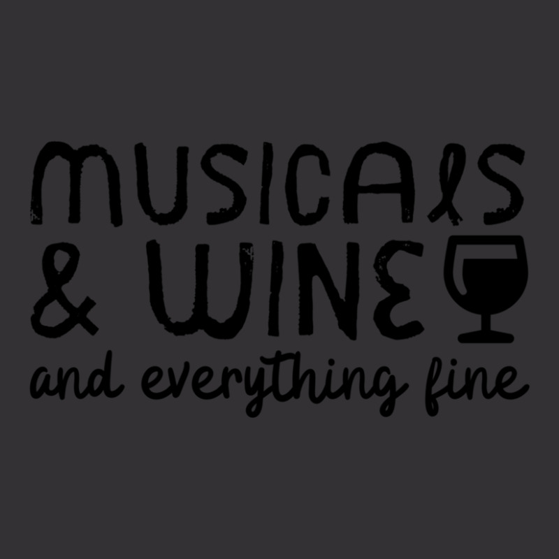 Musicals And Wine And Everything Fine 1 Vintage Short | Artistshot