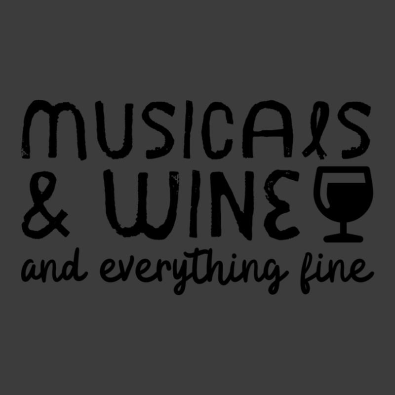 Musicals And Wine And Everything Fine 1 Men's Polo Shirt | Artistshot